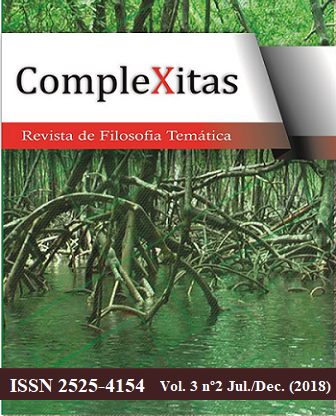 					View Vol. 3 No. 2 (2018): Complexitas - Revista de Filosofia Temática
				