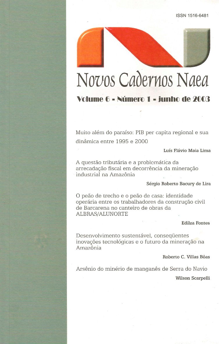 					Visualizar v. 6 n. 1 (2003)
				