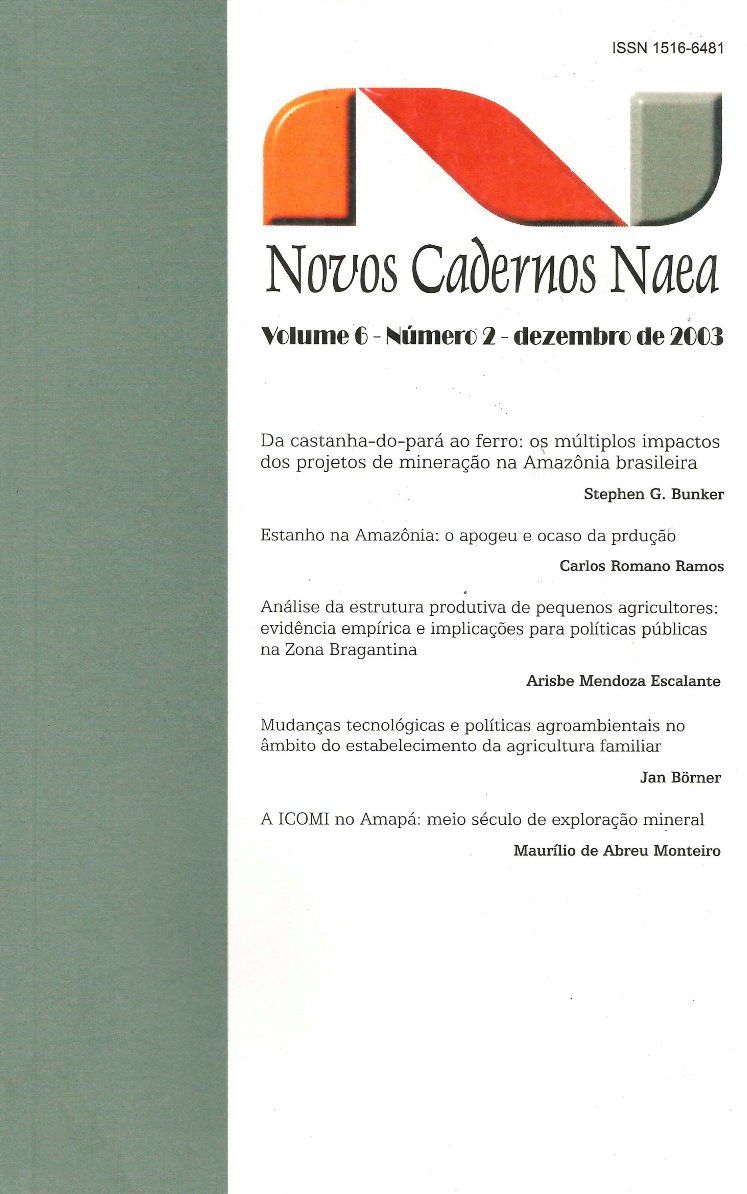 					Visualizar v. 6 n. 2 (2003)
				